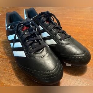 Adidas Soccer Cleats SGC 753002 Black White US Mens Size 7.5 - Used